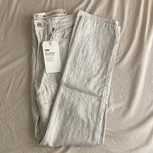 NEW!! LEVI'S WELLTHREAD 70S HIGH RISE STRAIGHT FIT WOMEN'S JEANS